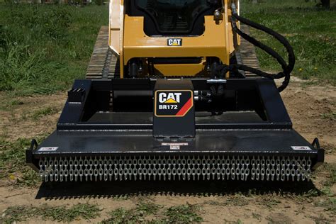 caterpillar skid steer brushcutter|top cat articulating brush cutter.